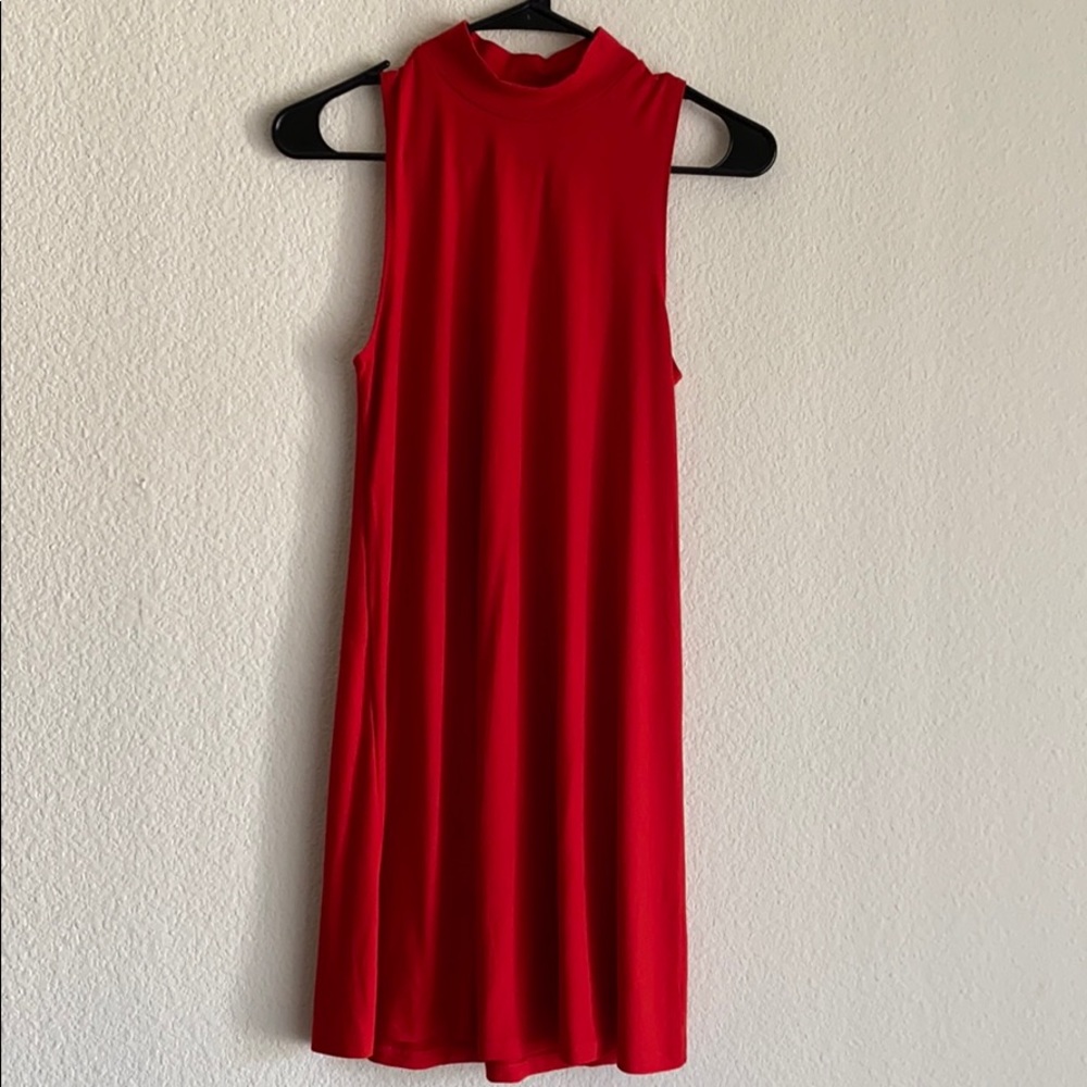 Red dress